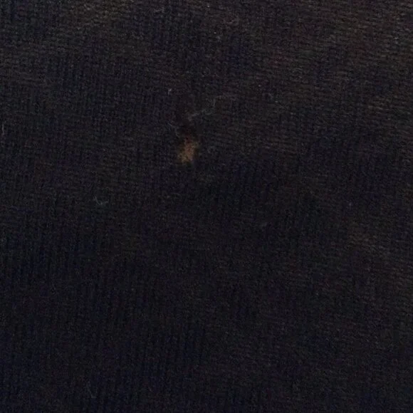 Black, yellow with gathered waistline top Large - Picture 4 of 4